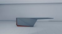 Natura Counter/Desk 3D Render (Front)